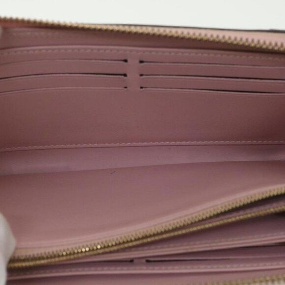 LOUIS VUITTON Monogram Vernis Zippy Venice Long Wallet Pink - Picture 9 of 15